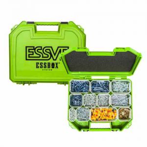 Essbox Koffer (leeg) Mini, t.b.v. Essve bevestigingsmaterialen 435x368x110mm