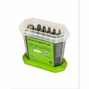 Essve Bit set met magnetische bithouder en 10 stuks Torx bits  