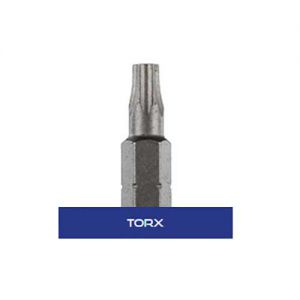 25 stuks Torx schroefbit met maat TX30