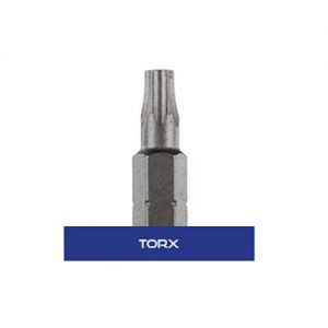 25 stuks Torx schroefbit met maat TX20