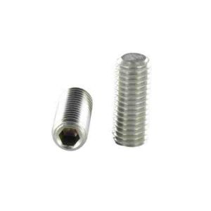 Stelschroef kratereind met binnenzeskant Verzinkt DIN 916 45H   M5 X 6MM   Verpakt per 200 stuks 