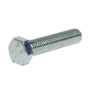 Zeskantbout Verzinkt DIN 933 (Voldraad)  8.8  M 6 X 18MM   Verpakt per 50 stuks 