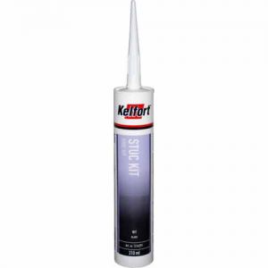 Kelfort Stuc kit 310 ml, wit, doos à 12 stuks 