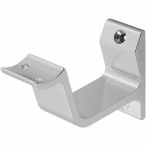 Aluminium F1 trapleuninghouder met hol zadel, opschroefbaar,  