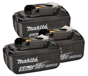 Makita accu BL1850B LXT 18V 5,0Ah trio-pack