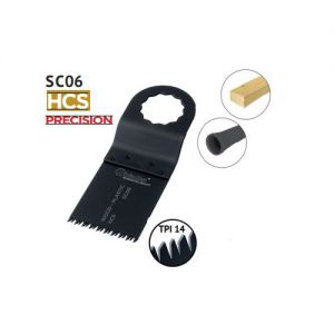 10 stuks + 1 gratis Qblades zaagblad HCS precision, SC06 34x40mm (BxL)