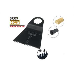 10 stuks + 1 gratis Qblades zaagblad HCS precision, SC09 68x42mm (BxL)