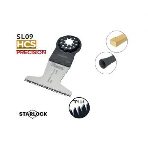 10 stuks + 1 gratis Qblades zaagblad HCS precision, SL09 68x42mm (BxL)