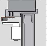 Dorma parallelarm montageplaat t.b.v. dranger TS83